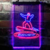 Bud Light Snowboarder LED Sign Home Bar Decor