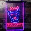 Bud Light Spuds MacKenzie Dog Neon Light LED Sign Home Bar Decor