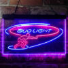 Bud Light Surf Snowboarder LED Sign Home Bar Decor