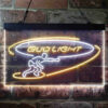 Bud Light Surf Snowboarder LED Sign Home Bar Decor