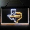 Bud Light Texas Star Home Bar Neon Light LED Sign Man Cave Decor