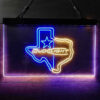 Bud Light Texas Star Home Bar Neon Light LED Sign Man Cave Decor