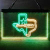 Bud Light Texas Star Home Bar Neon Light LED Sign Man Cave Decor