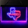 Bud Light Texas Star Home Bar Neon Light LED Sign Man Cave Decor