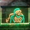 Bud Man LED Sign Man Cave Home Bar Pub Decor