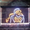 Bud Man LED Sign Man Cave Home Bar Pub Decor