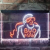 Bud Man LED Sign Man Cave Home Bar Pub Decor