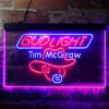 Bud Tim McGraw Bar LED Sign Man Cave Decor