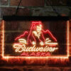 Budweiser Alsaka Polar Bear LED Sign Home Bar Decor