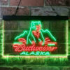 Budweiser Alsaka Polar Bear LED Sign Home Bar Decor