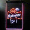 Budweiser Basketball Net LED Sign Man Cave Home Bar Pub Decor