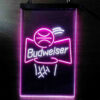 Budweiser Basketball Net LED Sign Man Cave Home Bar Pub Decor