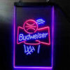 Budweiser Basketball Net LED Sign Man Cave Home Bar Pub Decor