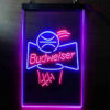 Budweiser Basketball Net LED Sign Man Cave Home Bar Pub Decor