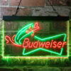 Budweiser Bow Tie Fishing LED Sign Home Bar Decor