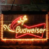 Budweiser Bow Tie Fishing LED Sign Home Bar Decor