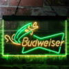 Budweiser Bow Tie Fishing LED Sign Home Bar Decor