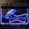 Budweiser Bow Tie Fishing LED Sign Home Bar Decor