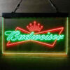 Budweiser Bowtie Crown LED Sign Man Cave Home Bar Pub Decor