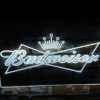 Budweiser Bowtie Crown LED Sign Man Cave Home Bar Pub Decor