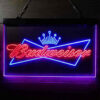 Budweiser Bowtie Crown LED Sign Man Cave Home Bar Pub Decor