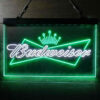 Budweiser Bowtie Crown LED Sign Man Cave Home Bar Pub Decor