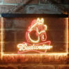 Budweiser Clydesdale Horse Head LED Sign Man Cave Home Bar Pub Decor