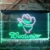 Budweiser Cowboy LED Sign Man Cave Home Bar Pub Decor