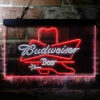 Budweiser Cowboys Boot LED Sign Man Cave Home Bar Pub Decor