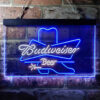 Budweiser Cowboys Boot LED Sign Man Cave Home Bar Pub Decor