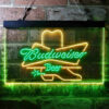 Budweiser Cowboys Boot LED Sign Man Cave Home Bar Pub Decor