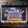 Budweiser Cruise Ship Boat LED Sign Home Bar Decor