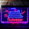 Budweiser Cruise Ship Boat LED Sign Home Bar Decor