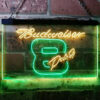 Budweiser Dale Jr. #8 Racing Car Bar Decor LED Sign Man Cave Decor