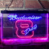 Budweiser Dale Jr. #8 Racing Car Bar Decor LED Sign Man Cave Decor