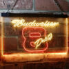 Budweiser Dale Jr. #8 Racing Car Bar Decor LED Sign Man Cave Decor