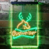 Budweiser Deer Hunting Cabin LED Sign Home Bar Decor