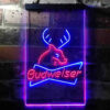 Budweiser Deer Hunting Cabin LED Sign Home Bar Decor