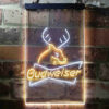 Budweiser Deer Hunting Cabin LED Sign Home Bar Decor