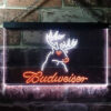 Budweiser Deer Hurt Home Bar Neon Light LED Sign Man Cave Decor