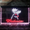 Budweiser Deer Hurt Home Bar Neon Light LED Sign Man Cave Decor