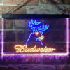 Budweiser Deer Hurt Home Bar Neon Light LED Sign Man Cave Decor