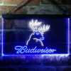 Budweiser Deer Hurt Home Bar Neon Light LED Sign Man Cave Decor