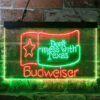 Budweiser Don't Mess with Texas LED Sign Home Bar Decor