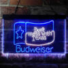 Budweiser Don't Mess with Texas LED Sign Home Bar Decor