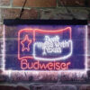 Budweiser Don't Mess with Texas LED Sign Home Bar Decor