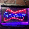 Budweiser Double Bar Neon Light LED Sign Man Cave Decor