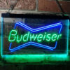 Budweiser Double Bar Neon Light LED Sign Man Cave Decor