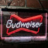 Budweiser Double Bar Neon Light LED Sign Man Cave Decor