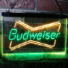 Budweiser Double Bar Neon Light LED Sign Man Cave Decor